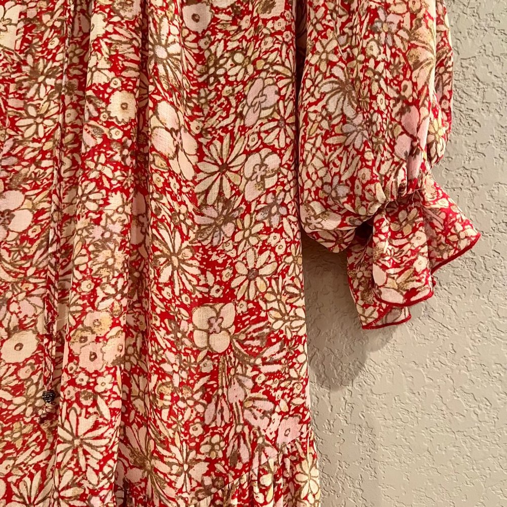 Free People Groovy Maxi Dress in Red - Picture 6 of 10